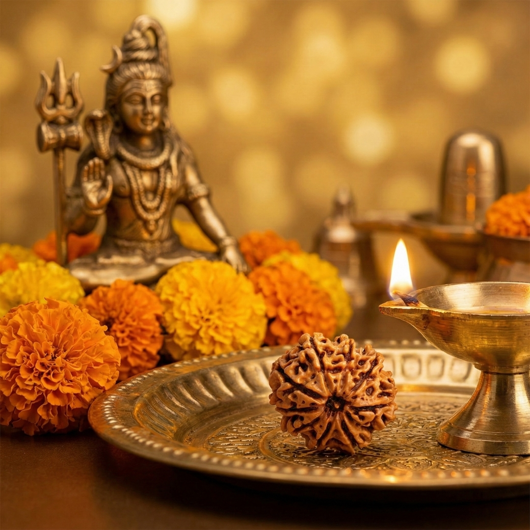 10 Mukhi Certified Rudraksha